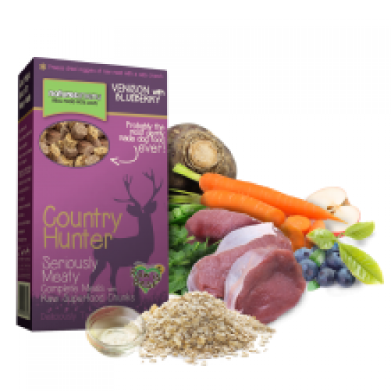 Country Hunter Venison with Blueberries Superfood Crunch