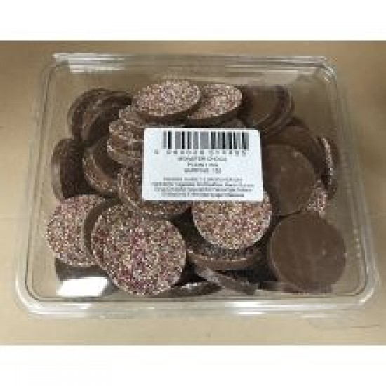 Monster Chocs Disc Plain Chocolate