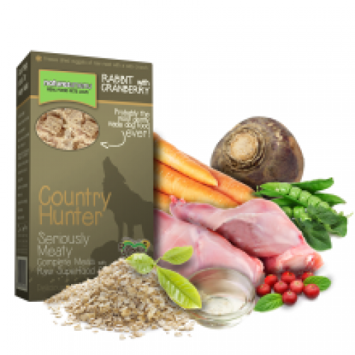 Country Hunter Rabbit with Cranberry Superfood Crunch Country Hunter Rabbit with Cranberry Superfood Crunch