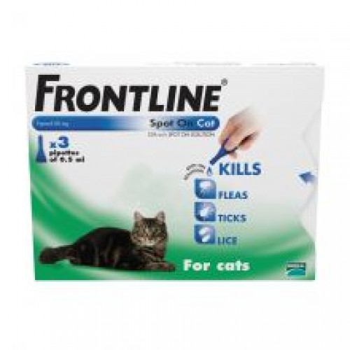 FRONTLINE Spot On Cat - 3 pipettes FRONTLINE Spot On Cat - 3 pipettes