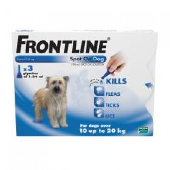 FRONTLINE Spot On Dog Medium - 6 pipettes