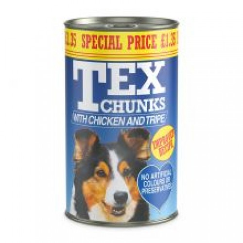 Tex Chicken&tripe £1.35 Tex Chicken&tripe £1.35