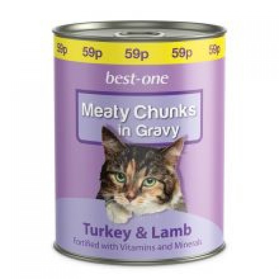 Bestone Cat Turkey & Lamb 59p