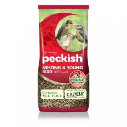 Peckish Nesting & Yound Bird