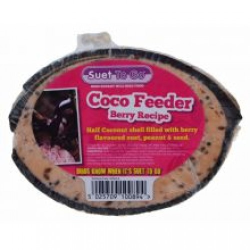 Suet To Go Berry Half Coco Suet To Go Berry Half Coco