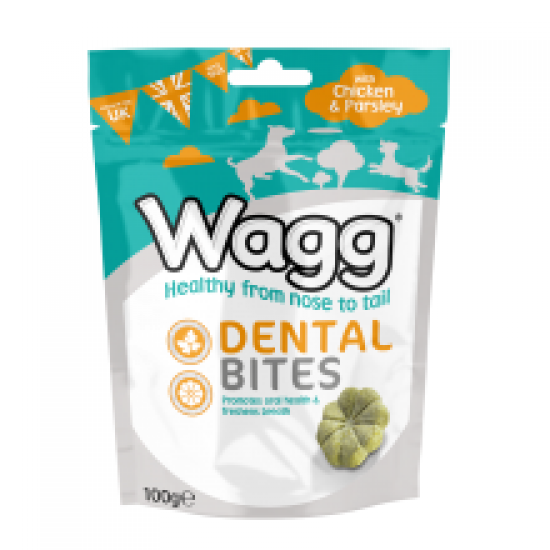 Wagg Dog Dental Bites Chicken & Parsley
