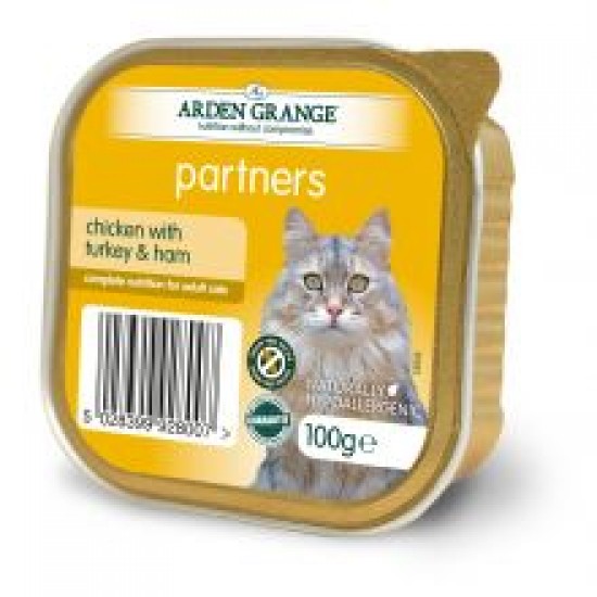 Arden Grange Cat Partners Chicken, Turkey & Ham