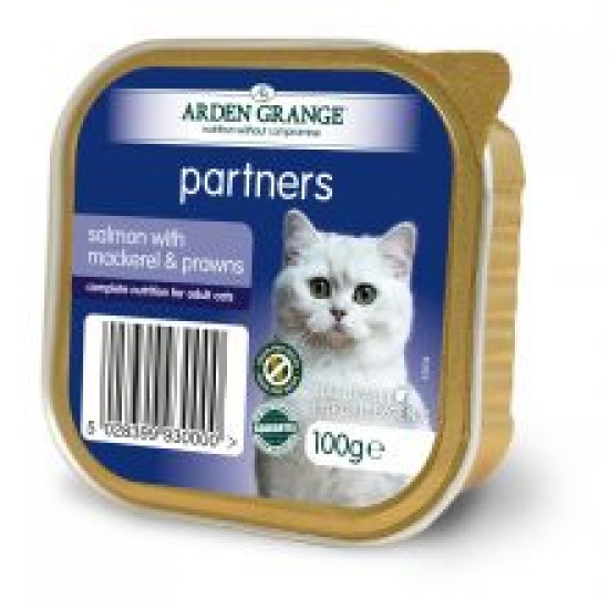 Arden Grange Cat Partners Salmon,Mackeral & Prawns