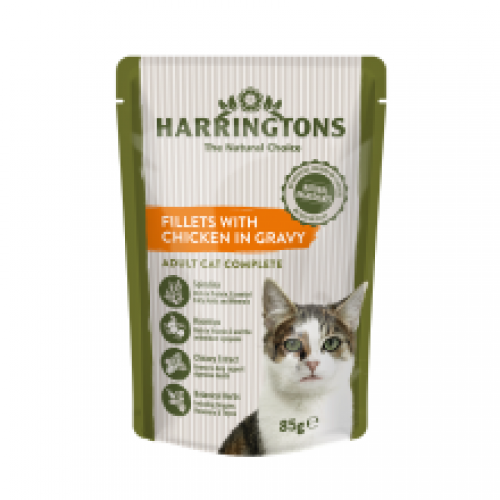 Harringtons Cat Chicken in gravy