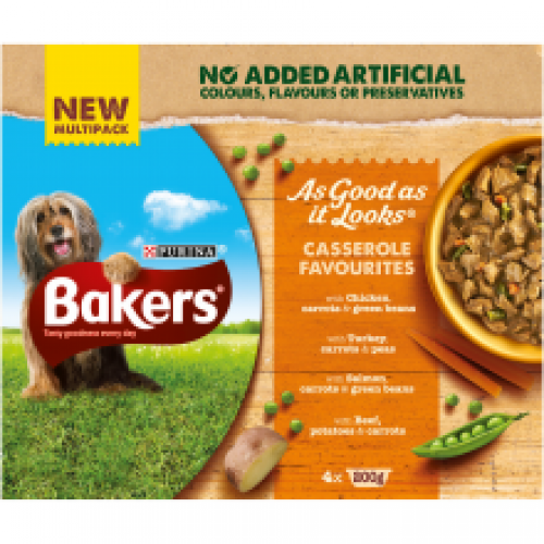 Bakers As Good As It Looks Casserole Favourite 4pk Bakers As Good As It Looks Casserole Favourite 4pk