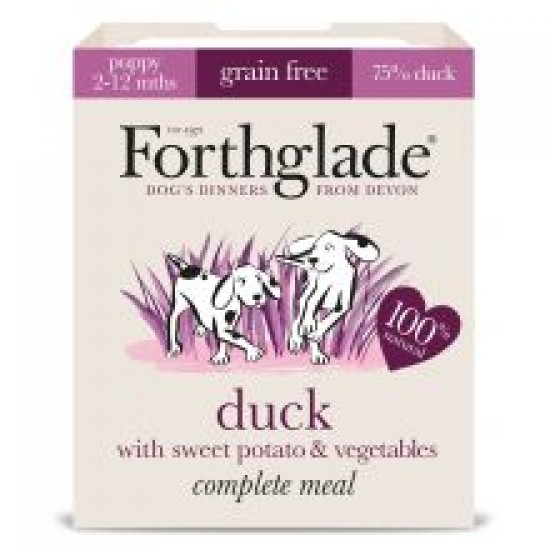 Forthglade CompleteGrain ff Pup Duck&veg