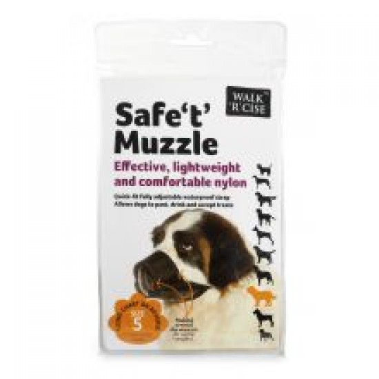 Walk 'R' Cise Safe 'T' Muzzle