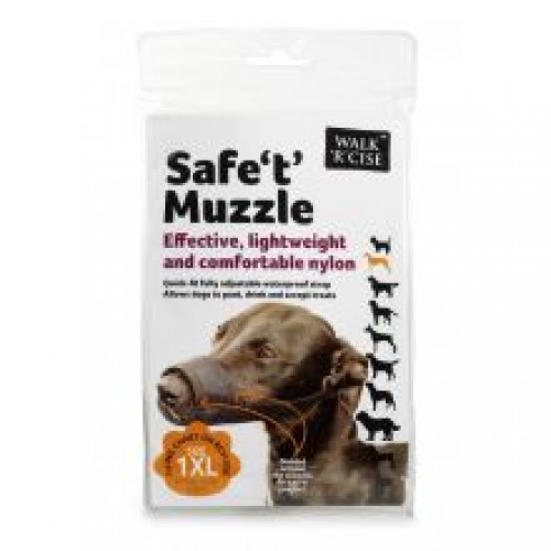 Walk 'R' Cise Safe 'T' Muzzle Size 1XL Walk 'R' Cise Safe 'T' Muzzle Size 1XL