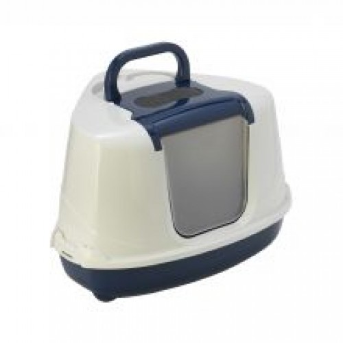 Corner Hooded Flip Loo Blue Corner Hooded Flip Loo Blue