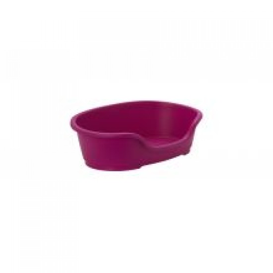 Plastic Dog Bed Hot Pink