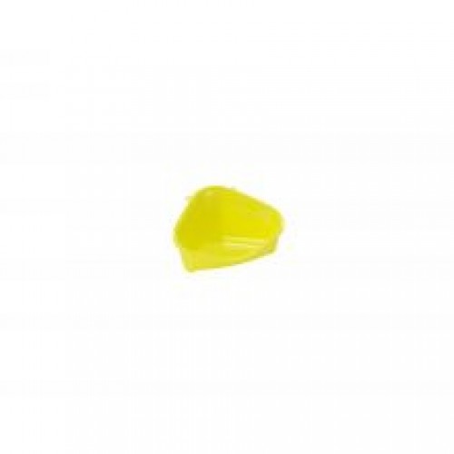 Corner Litter Pan Mini Yellow