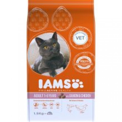 Iams Cat Adult Salmon Iams Cat Adult Salmon