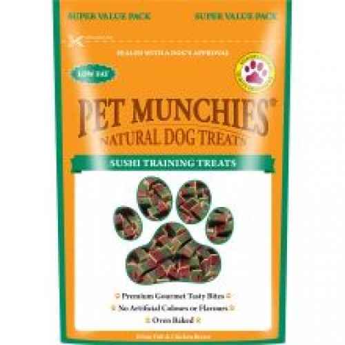 Pet Munchies Natural Sushi Training Treats Super Value Pack Pet Munchies Natural Sushi Training Treats Super Value Pack