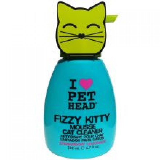 Pet Head Fizzy Kitty Mousse Cat Cleaner