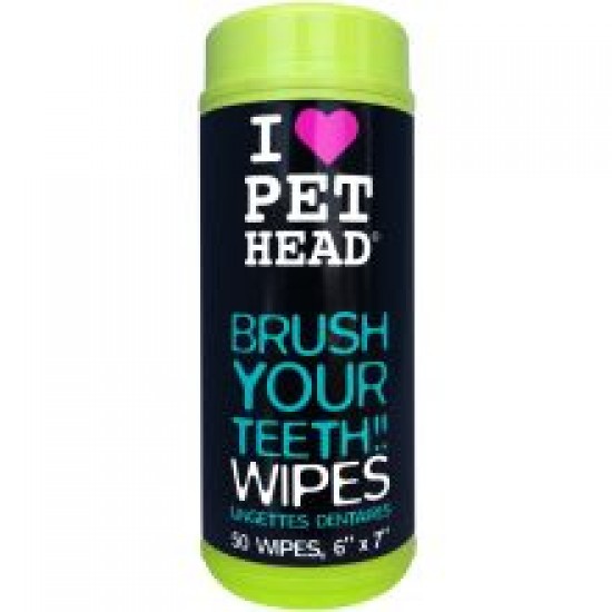 Pet Head Brush Your Teeth Wipes