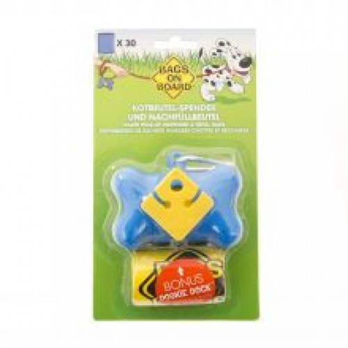 Bags on Board Bone Dispenser Blue+30bags Bags on Board Bone Dispenser Blue+30bags