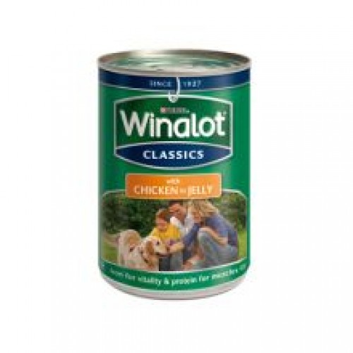 Winalot Classics Chicken Chunks In Jelly Winalot Classics Chicken Chunks In Jelly