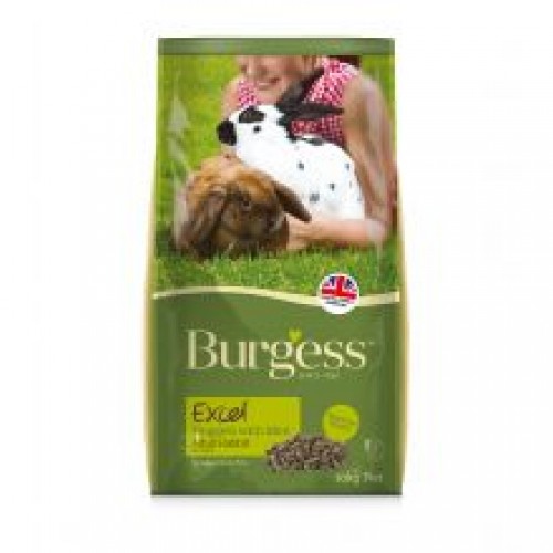 Burgess Excel Adult Rabbit Nuggets with Mint Burgess Excel Adult Rabbit Nuggets with Mint