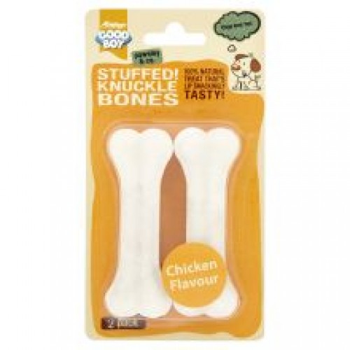 Good Boy Knuckles Stuffed Chicken 2pk Good Boy Knuckles Stuffed Chicken 2pk