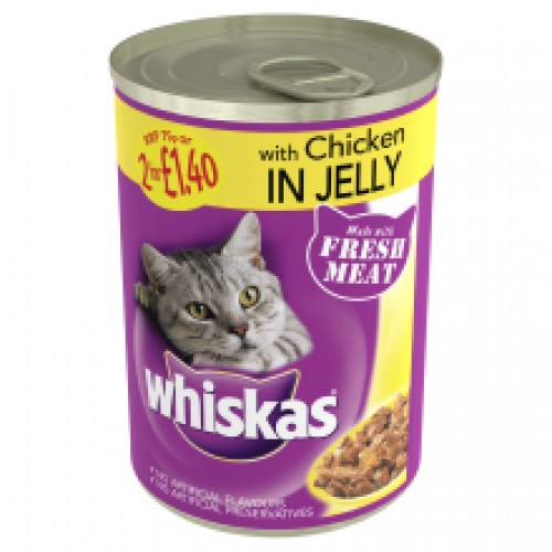 Whiskas Can in Jelly with Chicken Whiskas Can in Jelly with Chicken