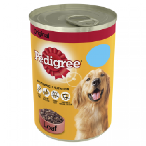 Pedigree Dog Tin Original in Loaf 400g (MPP 70p) Pedigree Dog Tin Original in Loaf 400g (MPP 70p)