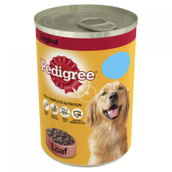 Pedigree Dog Tin Original in Loaf 400g (MPP 70p)