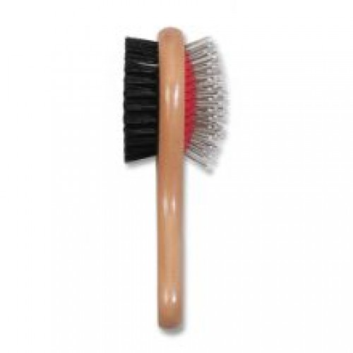 Ancol Wooden Handle Double Sided Brush Ancol Wooden Handle Double Sided Brush