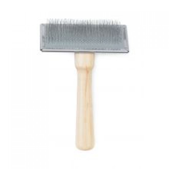 Ancol Wooden Handle Slicker Brush