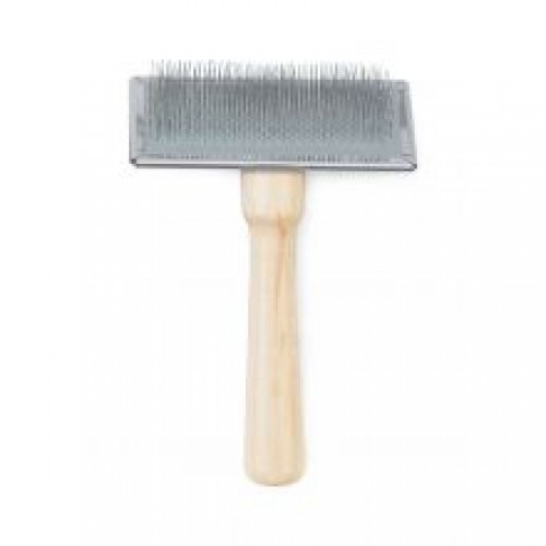Ancol Wooden Handle Slicker Brush Ancol Wooden Handle Slicker Brush
