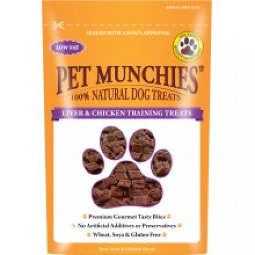 Pet Munchies 100 Natural Liver & Chicken Training Treat Pet Munchies 100 Natural Liver & Chicken Training Treat