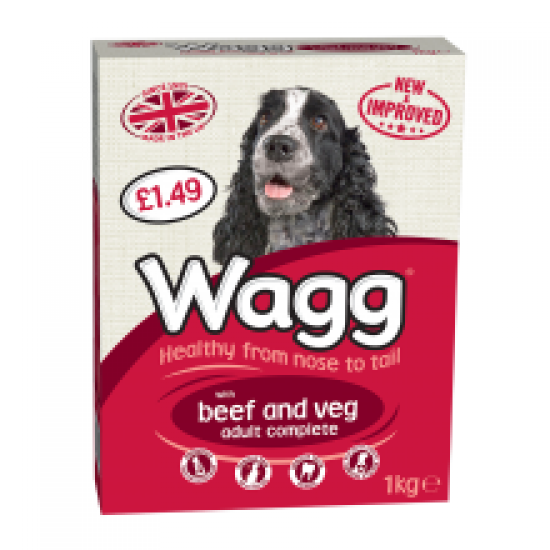 Wagg Complete Beef & Veg £1.49