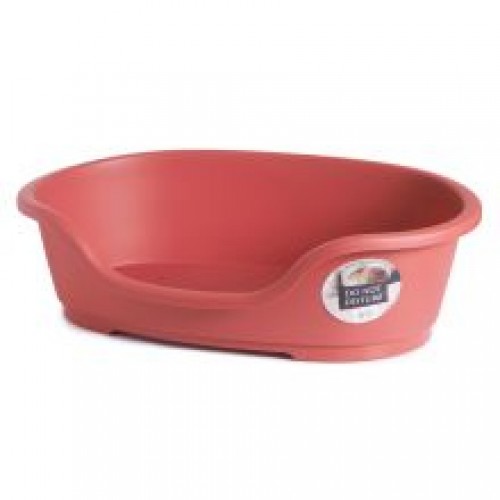 Do Not Disturb Plastic Dog Bed No3 Red
