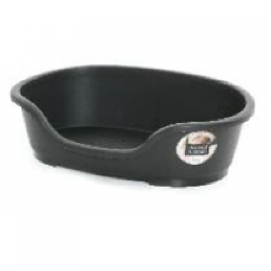 Do Not Disturb Plastic Dog Bed No5 Black