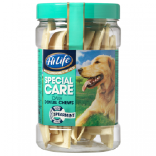 HiLife Daily Dental Chews Spearmint 12's Tub HiLife Daily Dental Chews Spearmint 12's Tub