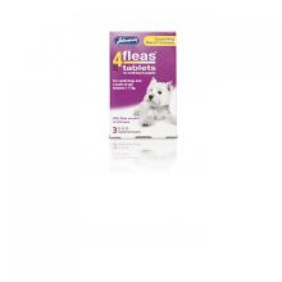 Johnsons 4fleas Small Dog Tabs