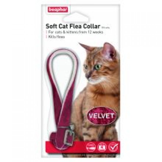 Beaphar Cat Flea Collar Velour