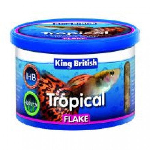 King British Tropical Fish Flake Food