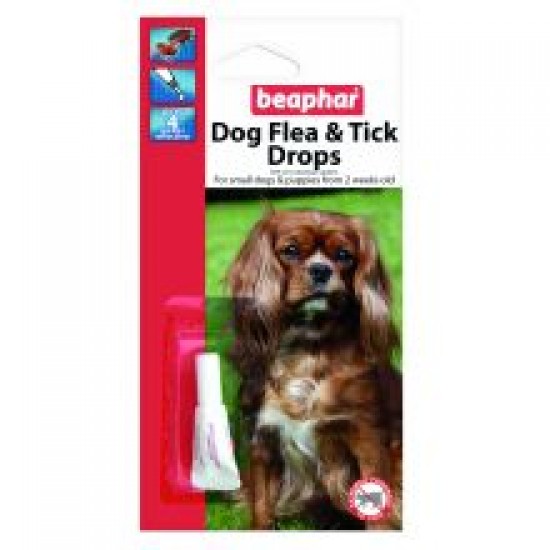 Beaphar Small Dog Flea Drops 4 Week