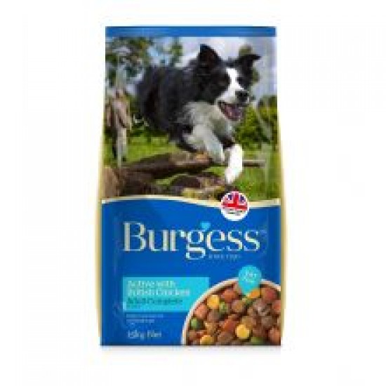 Burgess Active Dog Chicken and Beef