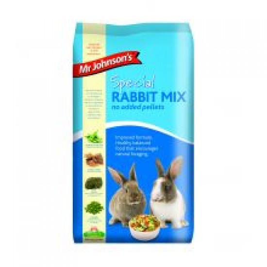Mr Johnsons Special Rabbit Mix No Added Pellets