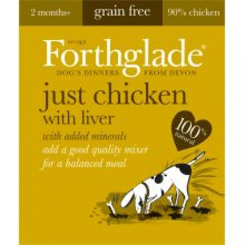 Forthglade Just Chicken with Liver Grain Free Forthglade Just Chicken with Liver Grain Free