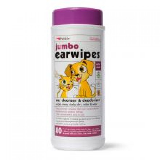 Petkin Jumbo Ear Wipes