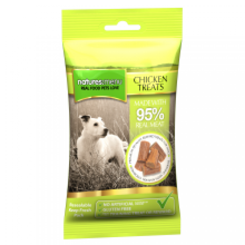 Natures Menu Real Meaty Dog Treats with Chicken Natures Menu Real Meaty Dog Treats with Chicken