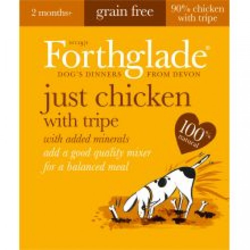Forthglade Just Chicken with Tripe Grain Free Forthglade Just Chicken with Tripe Grain Free