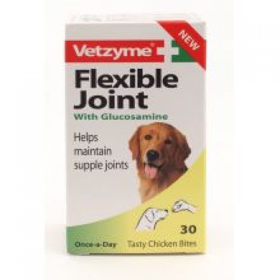 Vetzyme Flexible Joint With Glucosamine Tablets